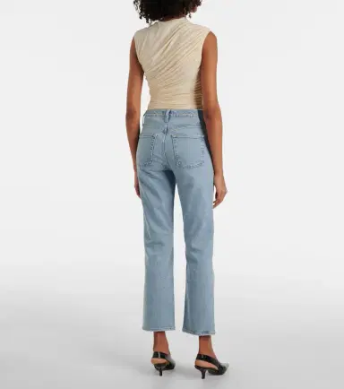 AGOLDE Valen mid-rise straight jeans | Thumbnail 3