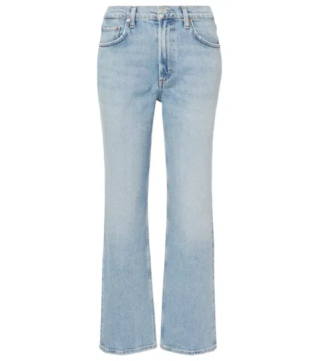 Agolde Valen mid-rise straight jeans
