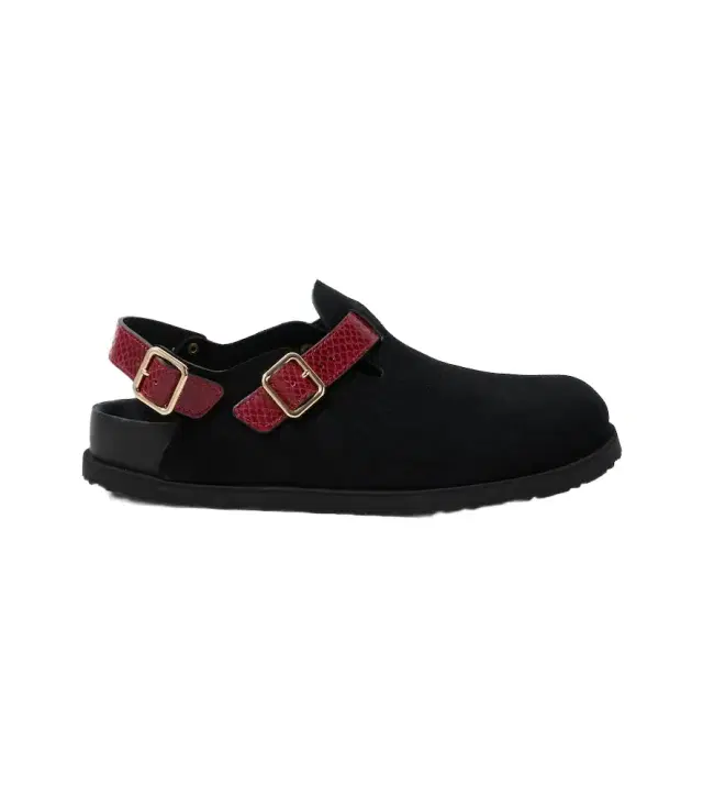 Birkenstock 1774 Tokio Cazador suede clogs