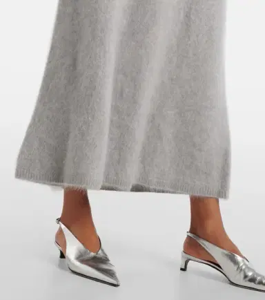 Lisa Yang Asta cashmere midi skirt | Thumbnail 3