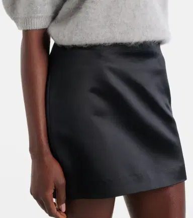 Lisa Yang Silk satin mini skirt | Thumbnail 4