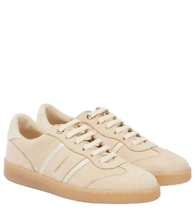 Ferragamo Achille 1 leather sneakers