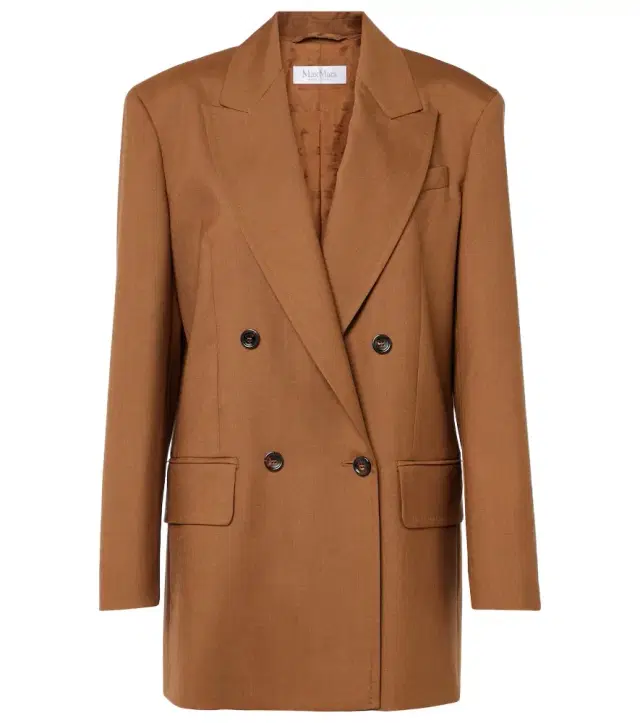 Max Mara Palanca wool and silk-blend blazer