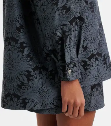Max Mara Anemone wool-blend jacquard shirt | Thumbnail 3