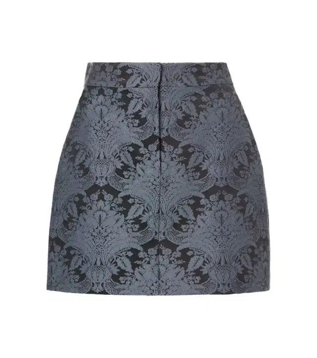 Max Mara Pomezia wool-blend jacquard miniskirt