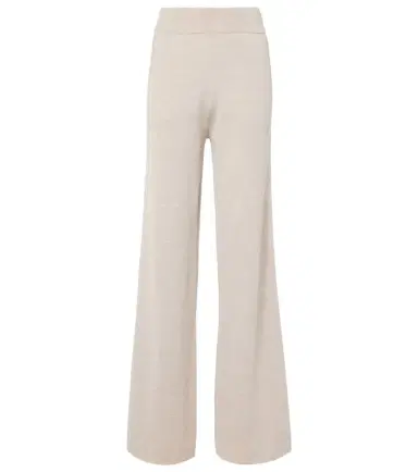 Max Mara Wilma knitted wool wide-leg pants | Thumbnail 1