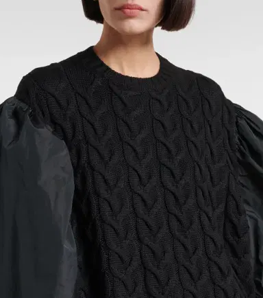 Max Mara Ancella knitted wool minidress | Thumbnail 6
