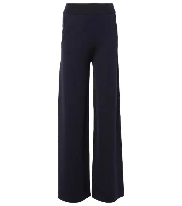 Max Mara Wilma virgin wool wide-leg pants