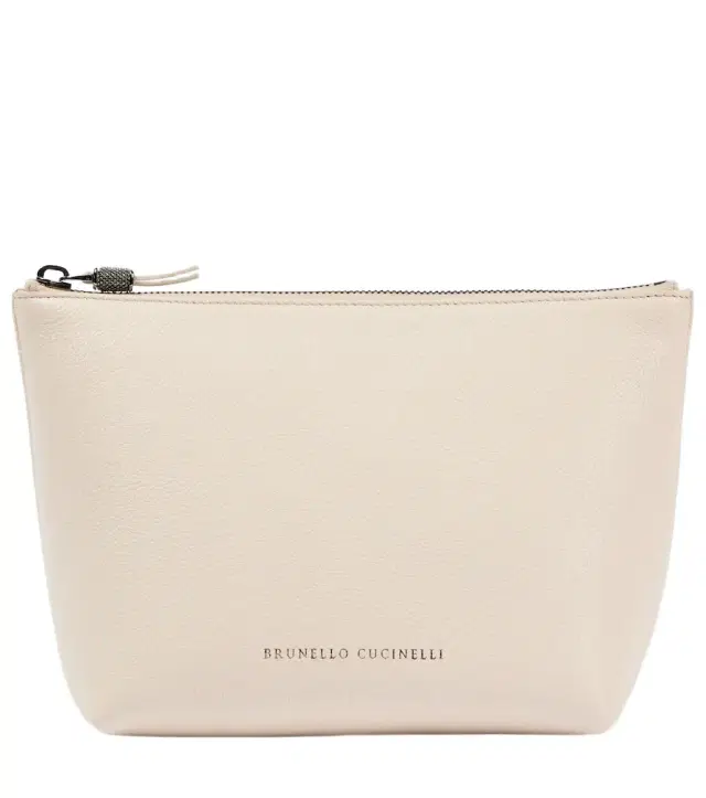 Brunello Cucinelli Small leather clutch
