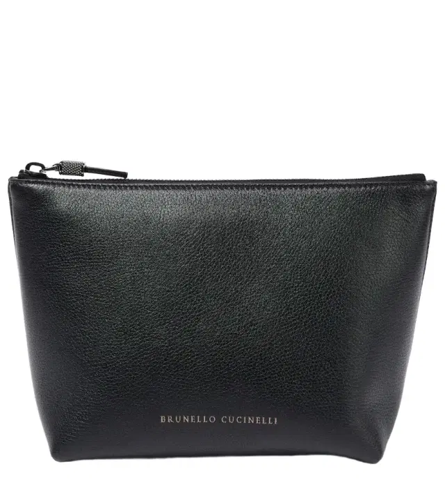 Brunello Cucinelli Small leather pouch