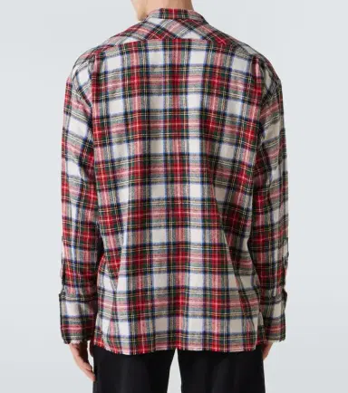 Greg Lauren Plaid cotton shirt | Thumbnail 2