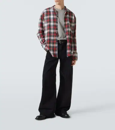 Greg Lauren Plaid cotton shirt | Thumbnail 6
