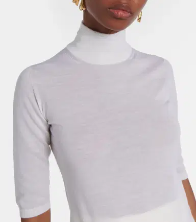 Max Mara Cecina virgin wool turtleneck top | Thumbnail 3