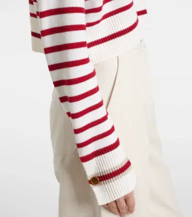 Max Mara Dorotea striped virgin wool sweater | Thumbnail 2