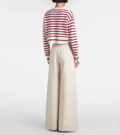 Max Mara Dorotea striped virgin wool sweater | Thumbnail 4