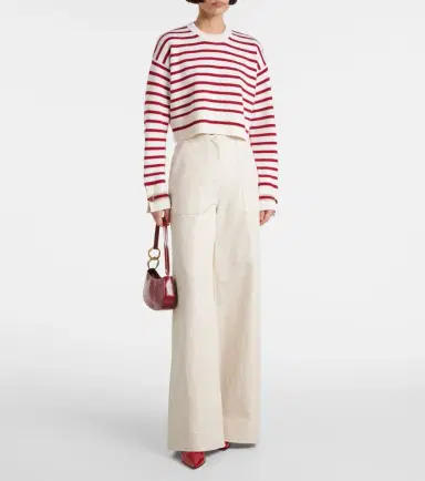 Max Mara Dorotea striped virgin wool sweater | Thumbnail 5