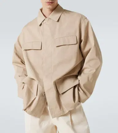 Lemaire Cotton twill overshirt | Thumbnail 3