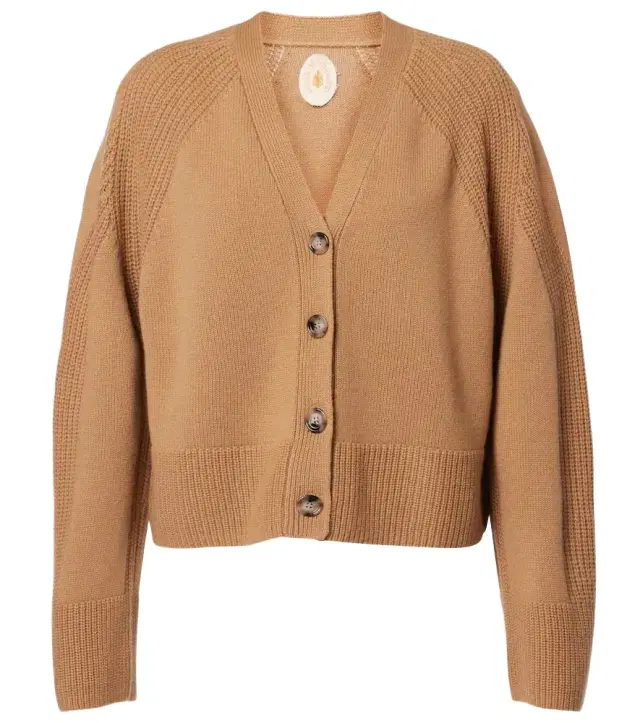 Jardin des Orangers Wool and cashmere cardigan
