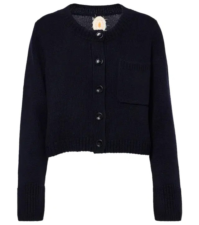 Jardin des Orangers Wool and cashmere cardigan