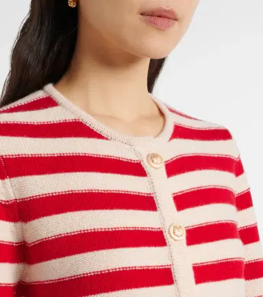 Jardin des Orangers Wool and cashmere cardigan | Thumbnail 3