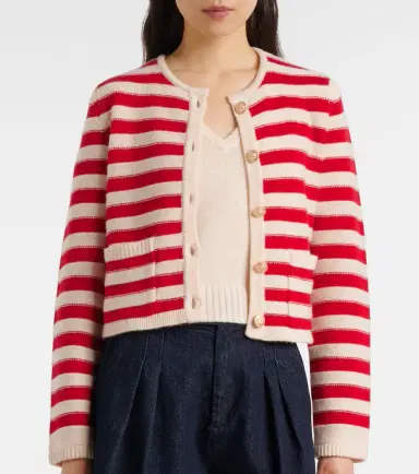 Jardin des Orangers Wool and cashmere cardigan | Thumbnail 6
