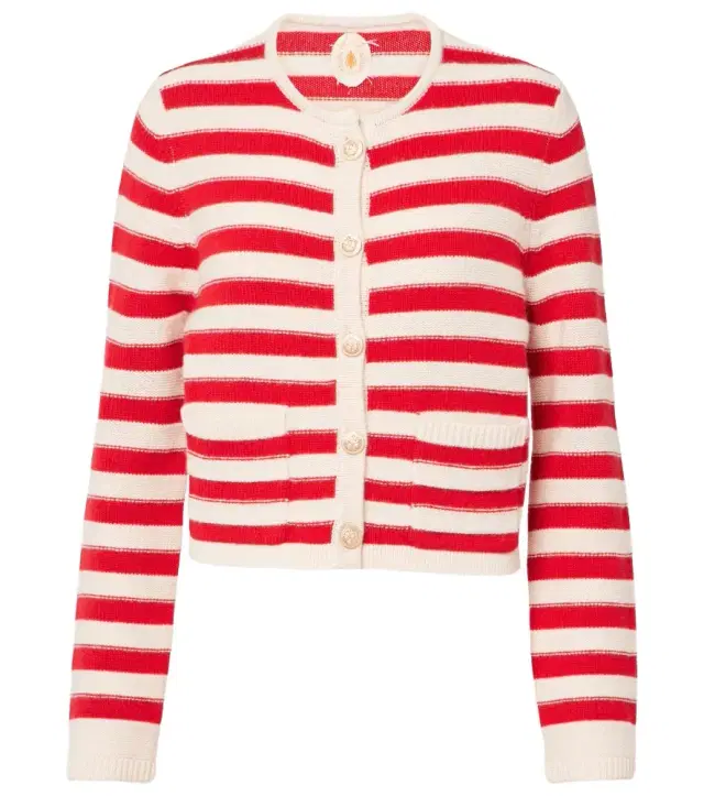 Jardin des Orangers Wool and cashmere cardigan