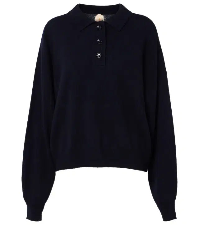 Jardin des Orangers Wool and cashmere polo sweater