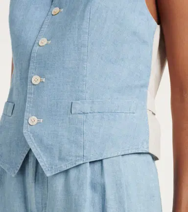 Polo Ralph Lauren Pauline cotton vest | Thumbnail 3