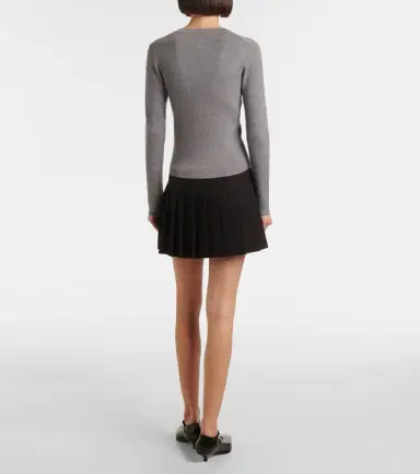 Jardin des Orangers Virgin wool Henley shirt | Thumbnail 4