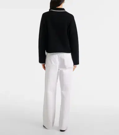 Jardin des Orangers Wool and cashmere zip-up sweater | Thumbnail 3