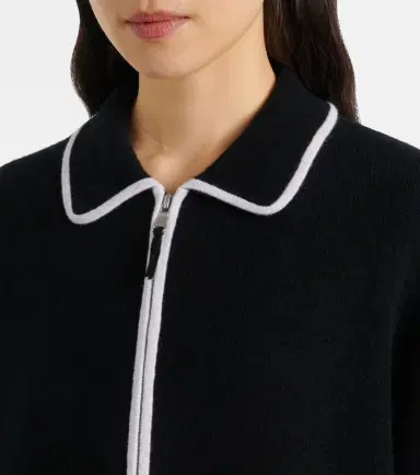 Jardin des Orangers Wool and cashmere zip-up sweater | Thumbnail 4