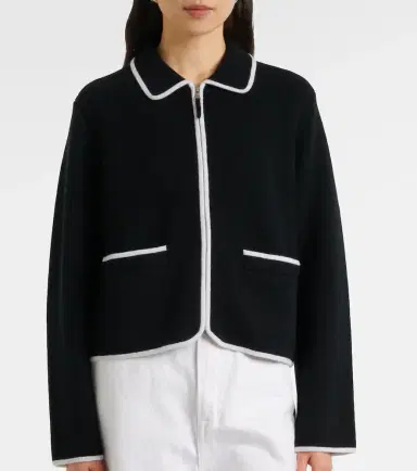 Jardin des Orangers Wool and cashmere zip-up sweater | Thumbnail 5