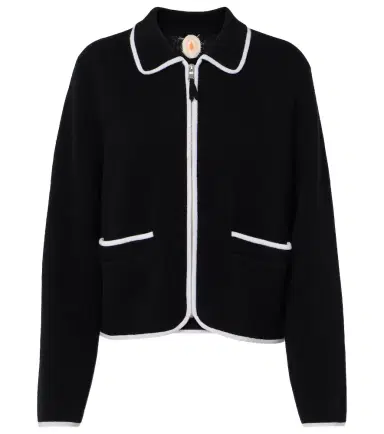 Jardin des Orangers Wool and cashmere zip-up sweater | Thumbnail 1