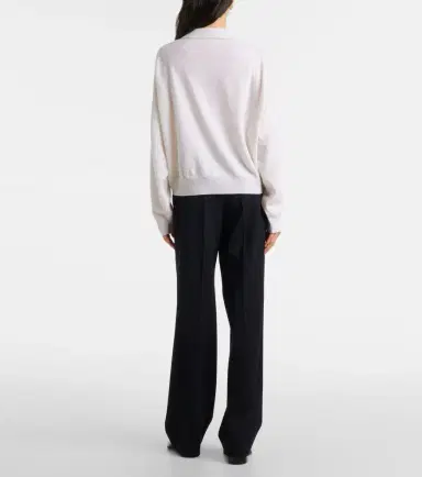 Jardin des Orangers Wool and cashmere polo sweater | Thumbnail 3
