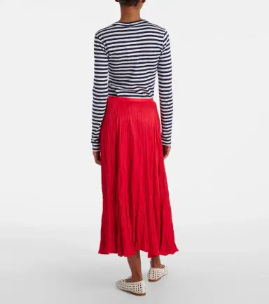 Polo Ralph Lauren Mid-rise midi skirt | Thumbnail 4