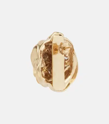 Magda Butrym Floral embellished gold-plated earrings | Thumbnail 4