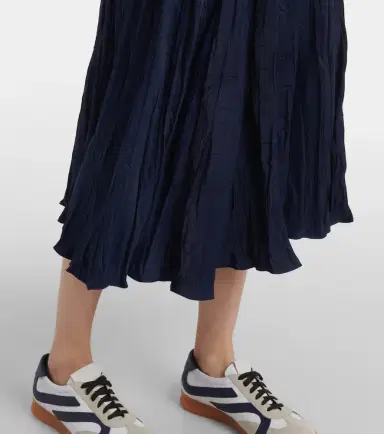 Polo Ralph Lauren Crushed satin midi skirt | Thumbnail 3