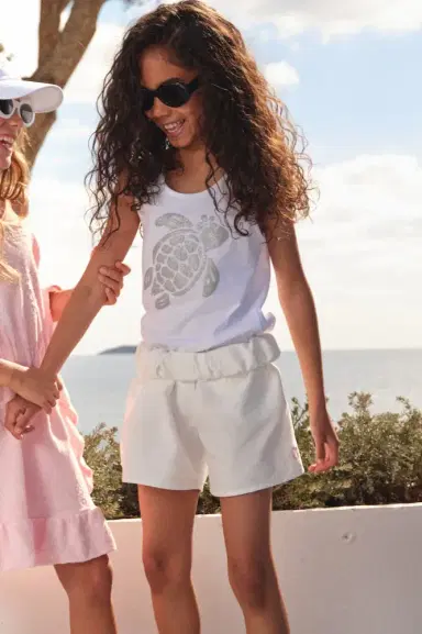 Vilebrequin Kids Guerande printed cotton jersey top | Thumbnail 4