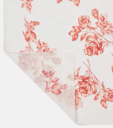 Magda Butrym Floral printed cotton and silk scarf | Thumbnail 3