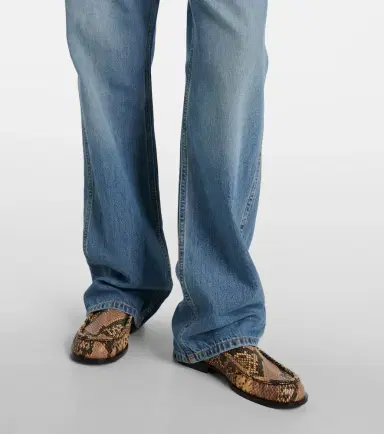 Re/Done 90s high-rise straight jeans | Thumbnail 4 Re/Done 90s high-rise straight jeans | Thumbnail 4