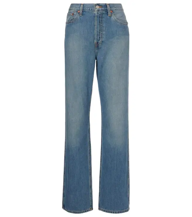 Re/Done 90s high-rise straight jeans