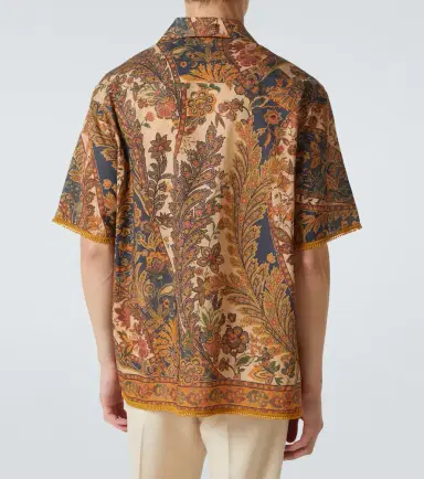 Valentino Paisley linen shirt | Thumbnail 3