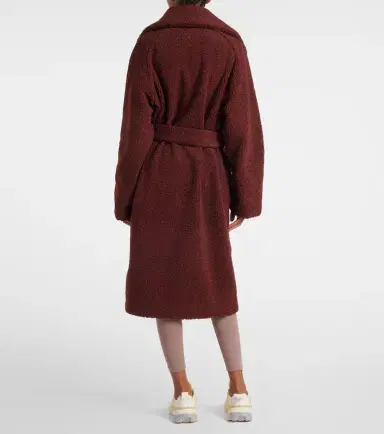 Varley Vermont faux shearling wrap coat | Thumbnail 5 Varley Vermont faux shearling wrap coat | Thumbnail 5