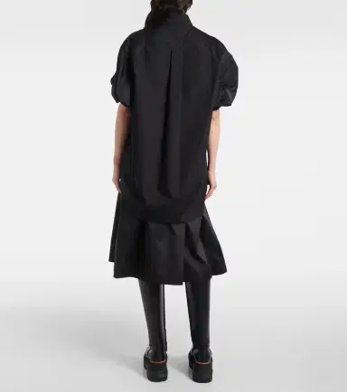 Sacai Poplin and technical twill shirt dress | Thumbnail 4