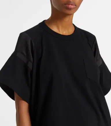 Sacai Cotton jersey T-shirt | Thumbnail 2