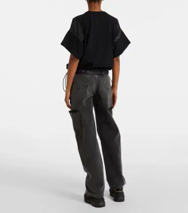 Sacai Cotton jersey T-shirt | Thumbnail 3