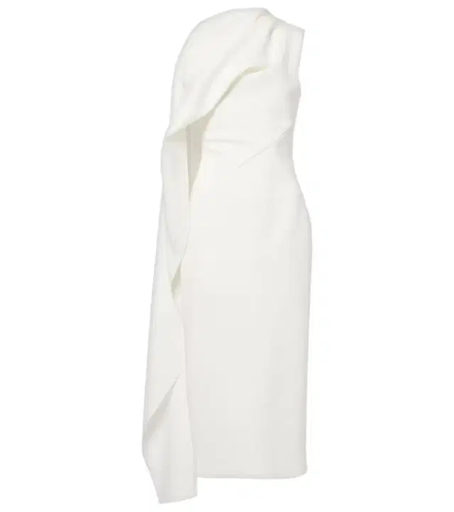Roksanda Bridal Edith draped crêpe midi dress