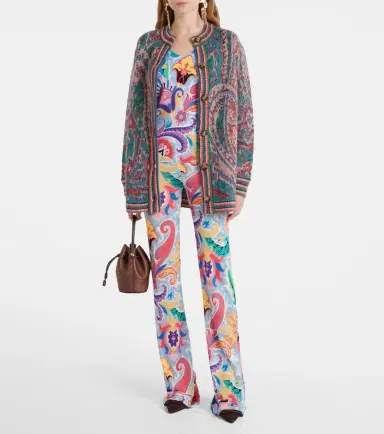 Etro Paisley high-rise flared pants | Thumbnail 2