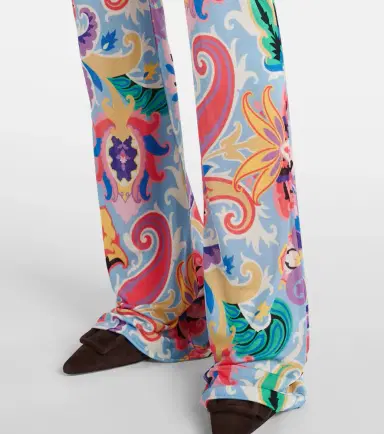 Etro Paisley high-rise flared pants | Thumbnail 5
