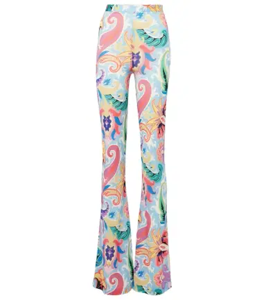 Etro Paisley high-rise flared pants | Thumbnail 1